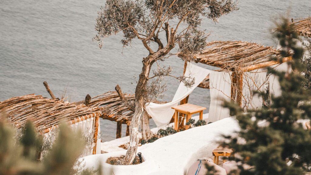Retreat-Unterkunft in mediterraner Umgebung